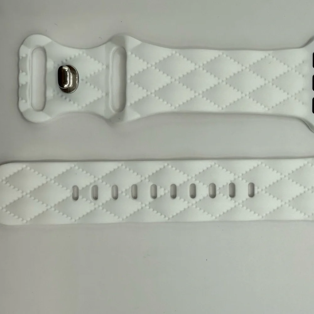 Checkered Silicone Bands for Apple Watch Band 38mm 40mm and 41mm